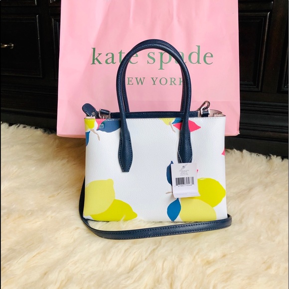 Kate Spade White Small Lemon Zest Satchel - Picture 2 of 5